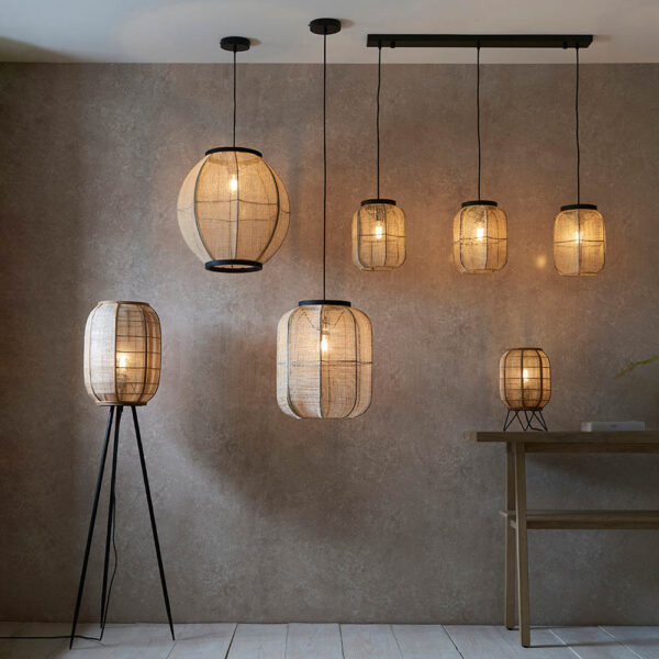 ENDON UPSHIRE ZAIRE MEDIUM PENDANT LIGHT 101689 - Image 3
