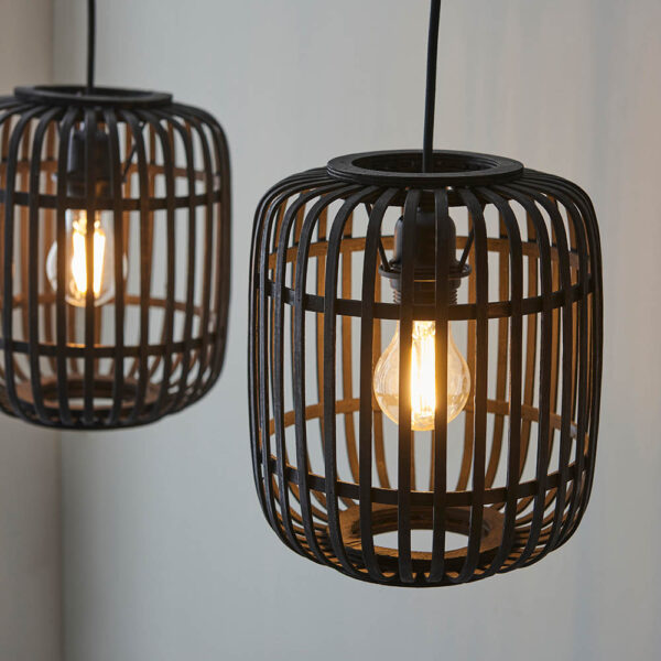 ENDON MATHIAS 3LT PENDANT D/B UPS101698 - Image 3