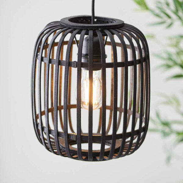 ENDON UPSHRE MATHIAS 1LT PENDANT LIGHT D/B 101700 - Image 3
