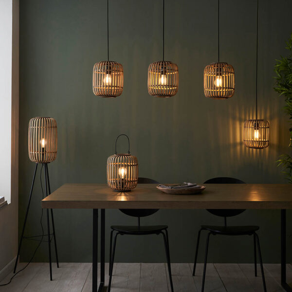 ENDON UPSHIRE  MATHIAS 3LT PENDANT LIGHT L/B 101775 - Image 2