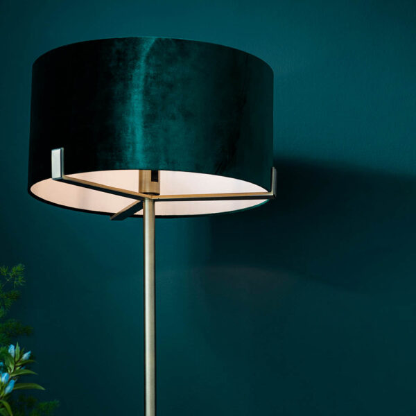 ENDON UPSHIRE HAYFIELD FLOOR LIGHT A/B G/V 95838 - Image 3