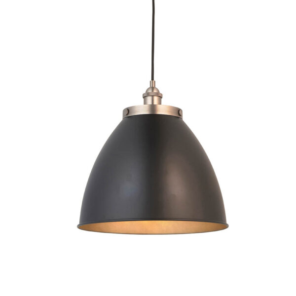 ENDON UPSHIRE FRANKLIN LARGE PENDANT LIGHT M/B A/P 98749