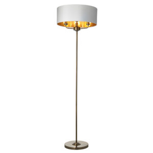 ENDON UPSHIRE HIGHCLERE 3LT FLOOR LIGHT A/B W/F 98935