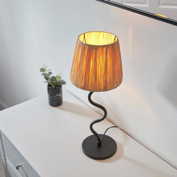 ENDON UPSHIRE WRIGGLE TABLE LIGHTM/B 100958 - Image 2