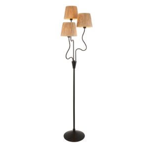 ENDON UPSHIRE GGLE 3lt FLOOR LIGHT M/B 114221