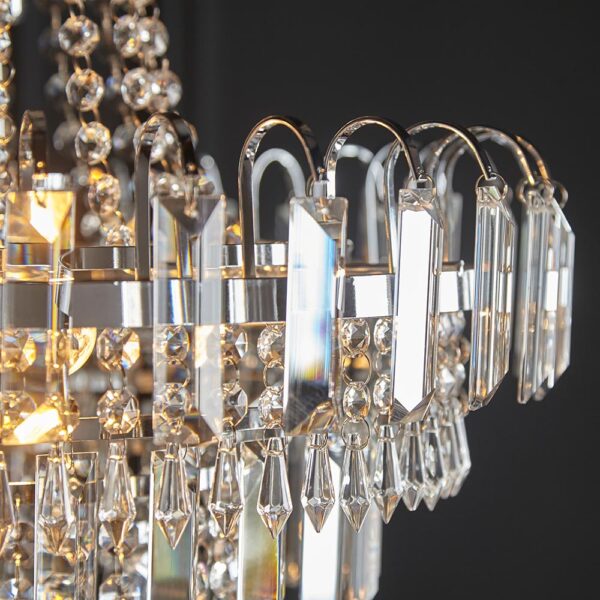 ENDON UPSHIRE AMADIS 6LT PENDANT LIGHT 96826 - Image 5