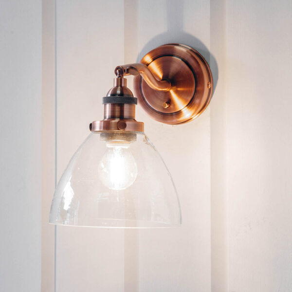 ENDON HANSEN WALL LIGHT A/C C/G 76334 - Image 2