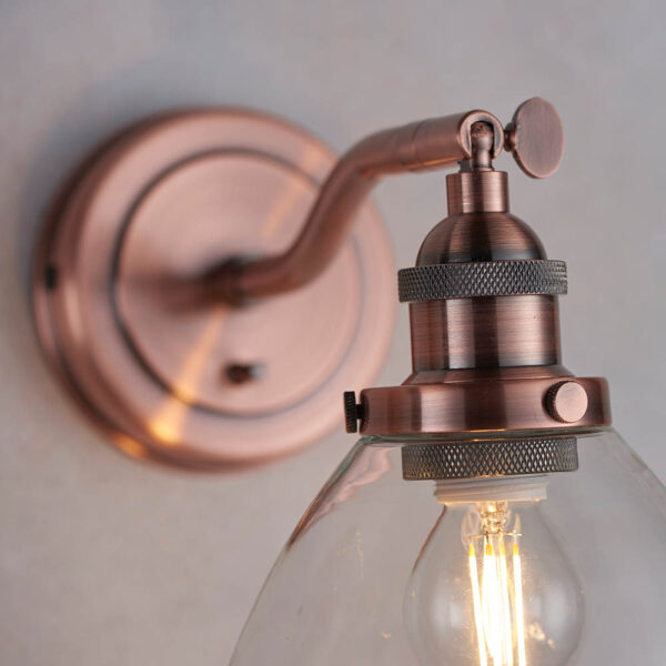 ENDON HANSEN WALL LIGHT A/C C/G 76334 - Image 3