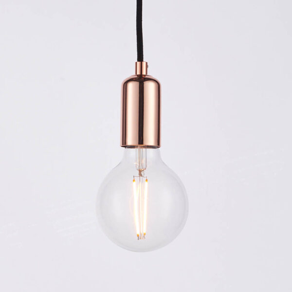 ENDON UPSHIRE STUDIO 6LT PENDANT LIGHT C/P 76580 - Image 3