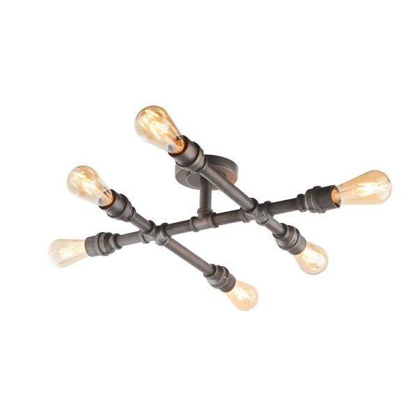 ENDON PIPE 6LT LIGHT A/P 78763 - Image 2