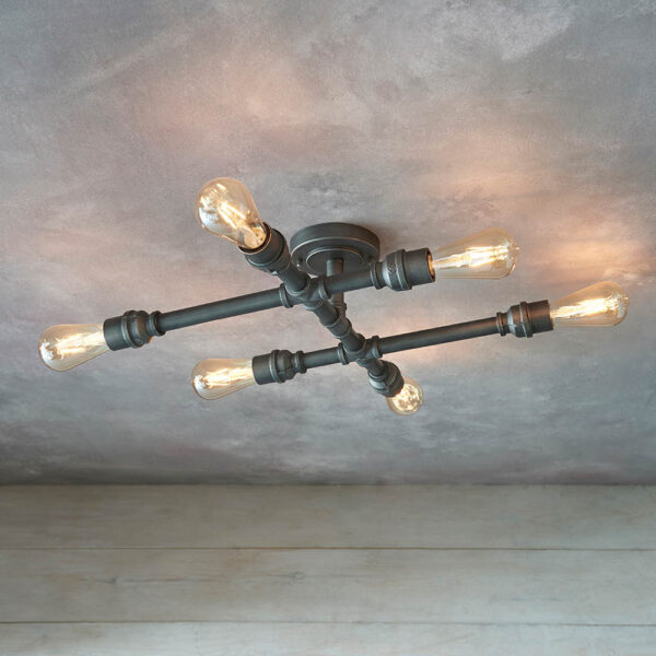 ENDON PIPE 6LT LIGHT A/P 78763 - Image 3