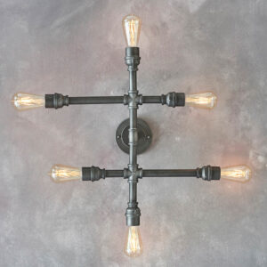 ENDON PIPE 6LT LIGHT A/P 78763