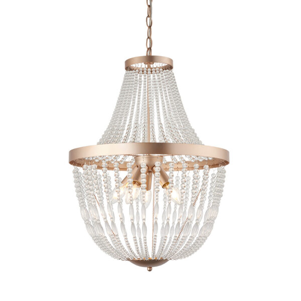 ENDON UPSHIRE CELINE 5LT PENDANT LIGHT 81913