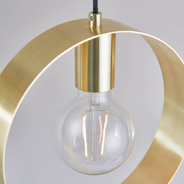 ENDON UPSHIRE HOOP PENDANT LIGHT  B/B 81921 - Image 3