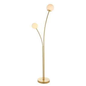 ENDON UPSHIRE BLOOM 2LT FLOOR LIGHT S/B O/G 92219