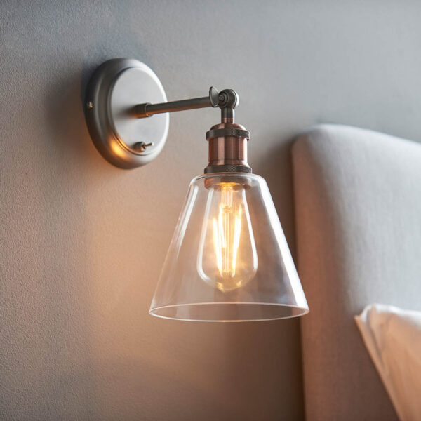 ENDON HAL WALL LIGHT A/P A/C 92874