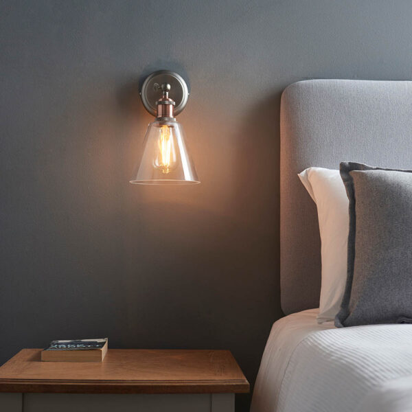 ENDON HAL WALL LIGHT A/P A/C 92874 - Image 3