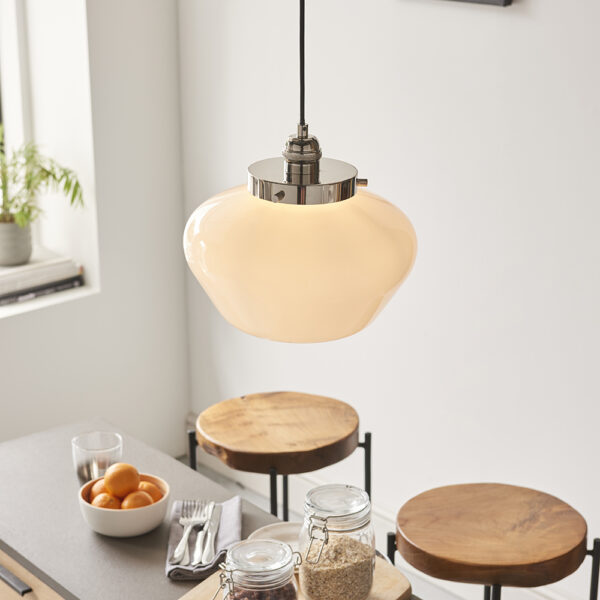 ENDON CAMBERLEY PENDANT B/N O/G 96174 - Image 3