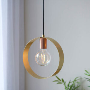 ENDON UPSHIRE HOOP PENDANT LIGHT B/B N/C 97664