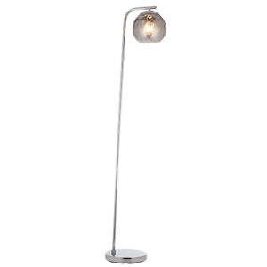 ENDON UPSHIRE DIMPLE FLOOR LIGHT C/P S/G 97978