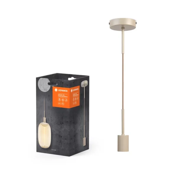 Upshire Vintage 1906 PenduLum Needle Beige Lamp U625 - Image 3
