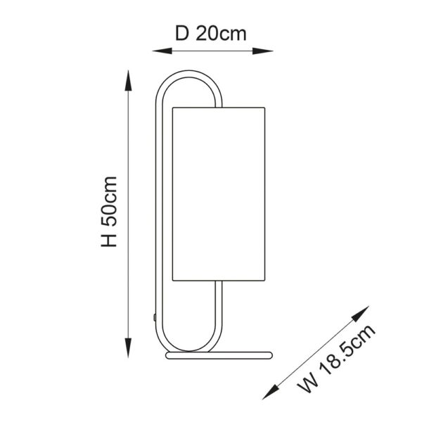 ENDON Upshire Klip Table Light 98089 U11138 - Image 4