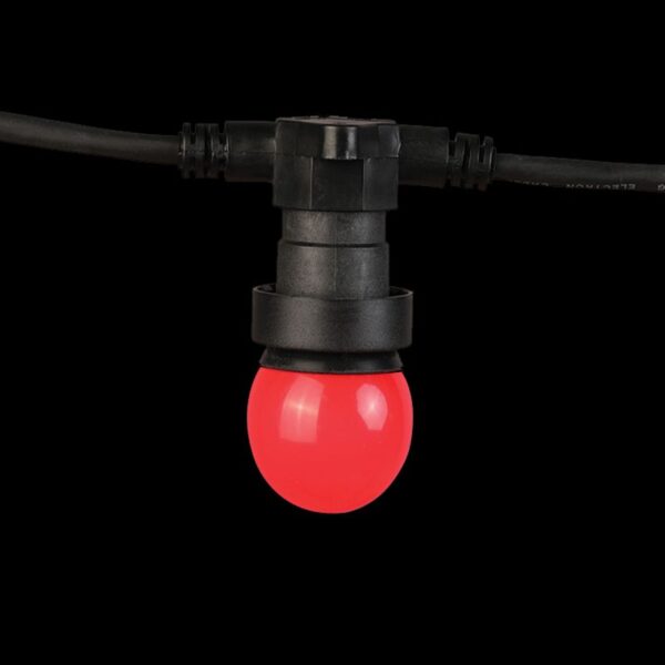 Upshire Festive (RED) LED GOLF BALL LIGHT BULB IP44 SE27GOLF-RD U2042