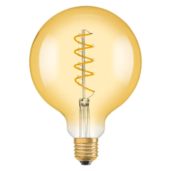 Vintage 1906 Globe 28 Filament DIM 4W 820 Gold E27 U604 - Image 2