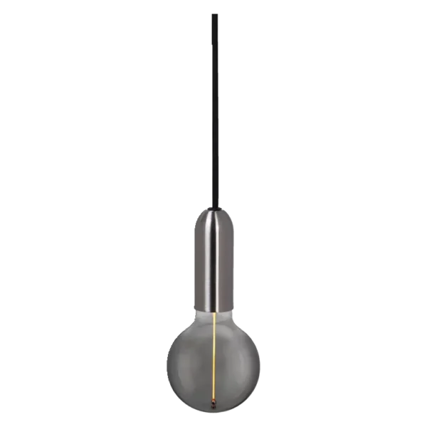 Upshire Vintage 1906 PenduLum Round Chrome Lamp Bulb U626