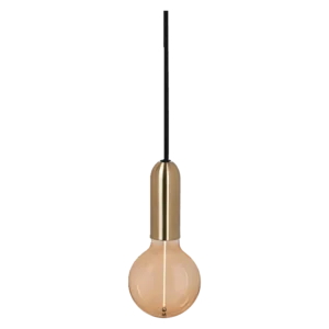 Upshire Vintage 1906 PenduLum Round Gold lamp bulb U629