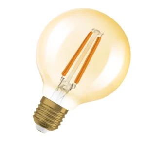 Vintage 1906 Globe 80 60 Filament DIM 7.2W 824 Gold E27 U606