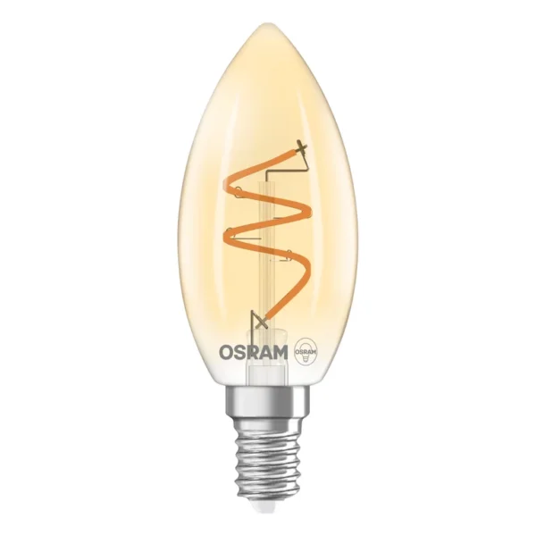 Vintage 1906 Classic B 28 Spiral Filament DIM 3.5W 922 Gold E14 U613 - Image 2