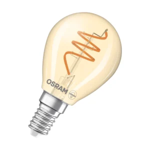 Vintage 1906 Classic P 40 Spiral Filament DIM 4.9W 922 Gold E14 U614