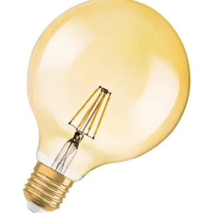 Vintage 1906 Globe 55 Filament DIM 6.5W 824 Gold E27 U605