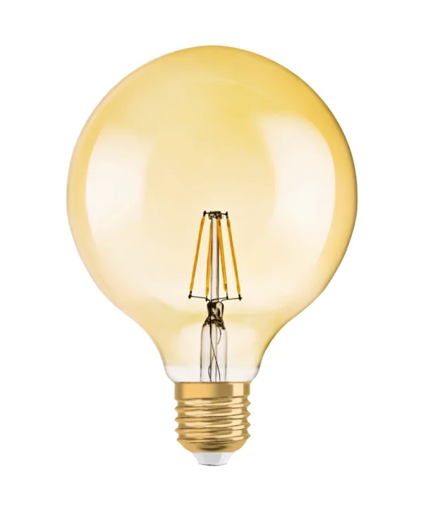 Vintage 1906 Globe 55 Filament DIM 6.5W 824 Gold E27 U605 - Image 2
