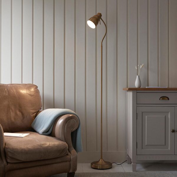 ENDON Upshire Classic Flexi Reader Floor Light 108126 U111146 - Image 2