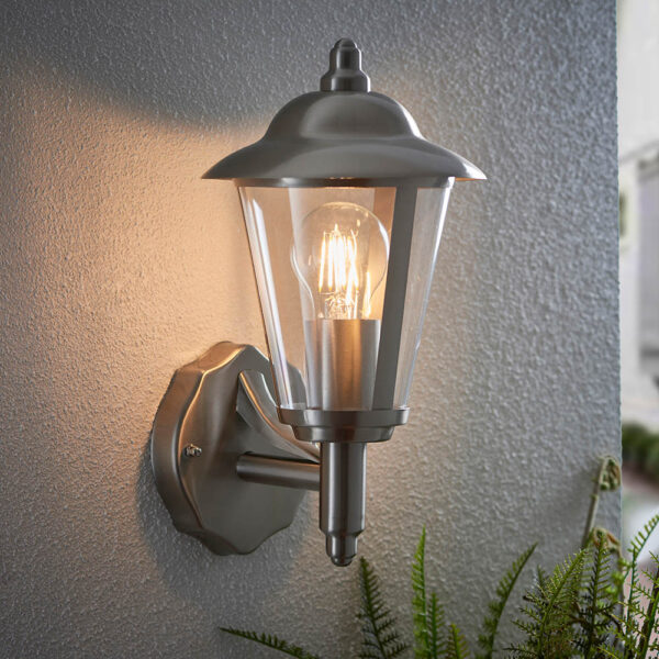 ENDON Upshire Klien Outdoor Uplight Wall Light YG-862-SS U11211 - Image 2