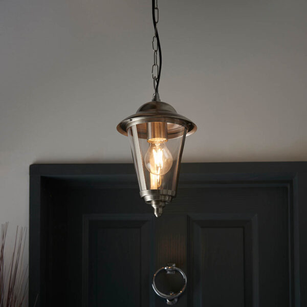 ENDON Upshire Klien Outdoor Pendant Light YG-865-SS U11206 - Image 4