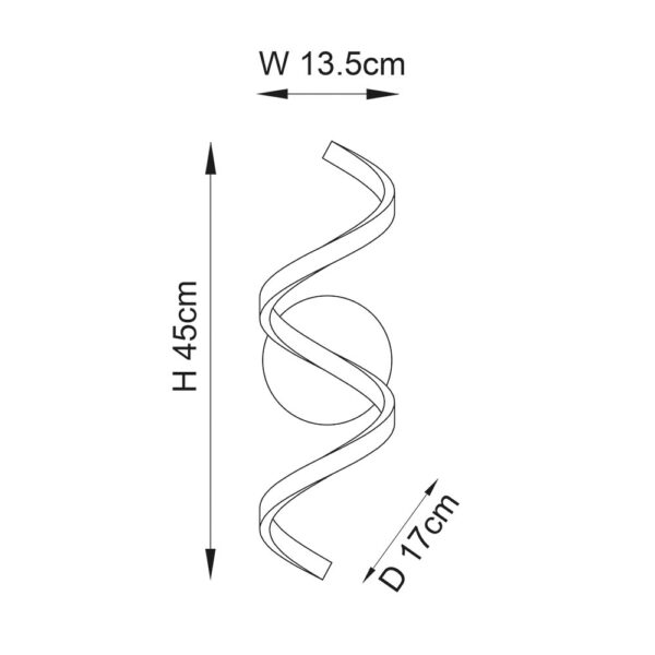 ENDON Upshire Astral Outdoor Wall Light 95601 - Image 4