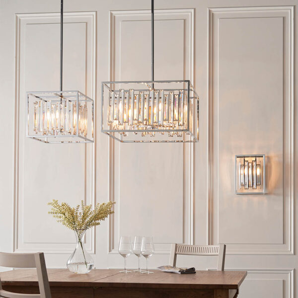 ENDON Upshire Acadia 4lt pendant Light 81930 U111159 - Image 3