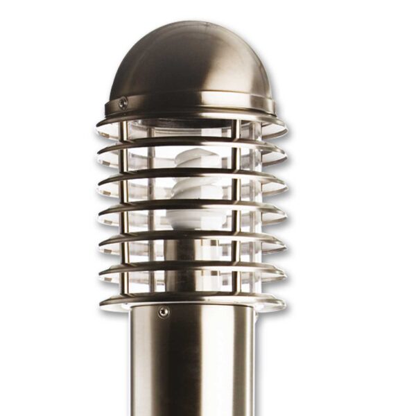 Upshire 65cm Stainless Steel Bollard, Outdoor Light E27, 100w, IP44 U11239 - Image 2