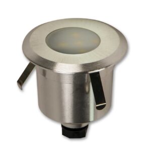 LED Round Deck Light (White), 0.8w, IP65 U111257